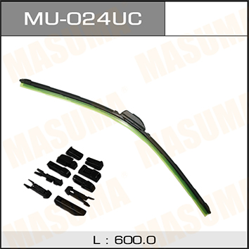 宾利 飞驰 2013款 6.0T W12 Mulliner(CVA) 玛速玛 MU-024UC 后雨刮片 雨刮尺寸[mm]:24/600;产品组合:单支;厂商接口:多功能接口new 