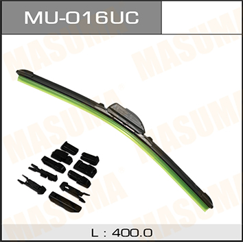 凯迪拉克 CTS(进口) 2011款 CTS-V Black Diamond Edition 玛速玛 MU-016UC 后雨刮片 雨刮尺寸[mm]:16/400;产品组合:单支;厂商接口:多功能接口new 