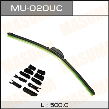 Jeep 指南者(进口) 2013款 2.4L 四驱豪华版(B) 玛速玛 MU-020UC 后雨刮片 雨刮尺寸[mm]:20/500;产品组合:单支;厂商接口:多功能接口new 