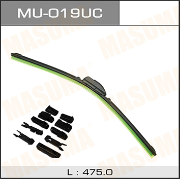 Jeep 大指挥官 2018款 2.0T 四驱耀享版 国V(50053879) 玛速玛 MU-019UC 后雨刮片 雨刮尺寸[mm]:19/475;产品组合:单支;厂商接口:多功能接口new 