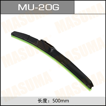 Jeep 指南者(进口) 2013款 2.4L 四驱炫黑导航版(B) 玛速玛 MU-20G 后雨刮片 雨刮尺寸[mm]:20/500;产品组合:单支;厂商接口:U型 
