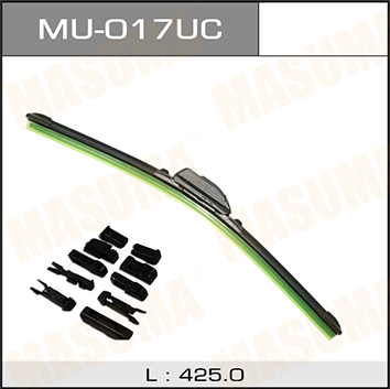 宝骏 宝骏360 2021款 1.5L CVT精英型73kW(LAR) 玛速玛 MU-017UC 后雨刮片 雨刮尺寸[mm]:17/425;产品组合:单支;厂商接口:多功能接口new 