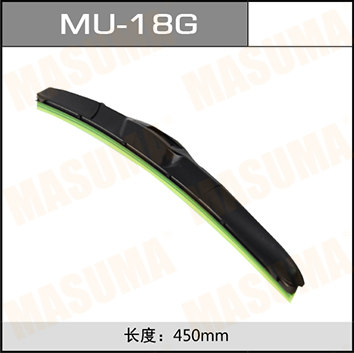 一汽 佳宝T50 2011款 1.0L加长型(DA465QA) 玛速玛 MU-18G 后雨刮片 雨刮尺寸[mm]:18/450;产品组合:单支;厂商接口:U型 