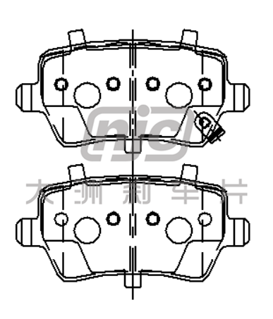 捷途汽车 捷途X70 2020款 1.5T DCT悦行版 5座(SQRE4T15C) 大洲 DZ2036 后刹车片 宽度:108.2;宽度1:108.2;高度:49.9;高度1:49.9;厚度:15;厚度1:15 16款北汽幻速S6后片