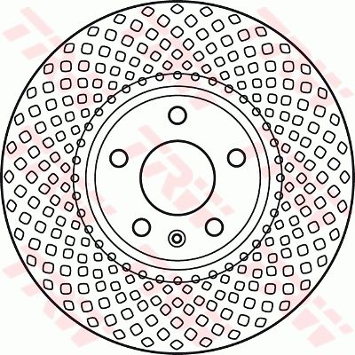 奥迪 A6L 2014款 35 FSI 舒适型(CNY) TRW DF6015S 前刹车盘 制动盘类型:通风盘;直径（毫米）:320;制动盘厚度（毫米）:30;最小厚度（毫米）:28;高度（毫米）:52,2;定心直径（毫米）:68;孔的数量1:5;孔所在圆周直径（毫米）:112;螺纹尺寸:15,3;颜色:黑色;表面:已油漆的;EAN编码:3322937967490;替换的文章:DF7821 