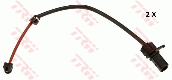 奥迪 A6L 2014款 35 FSI 豪华型(CNY) TRW GIC362 刹车片感应线 制动类型:盘式制动器;报警接触长度（毫米）:315;EAN编码:3322938254643 