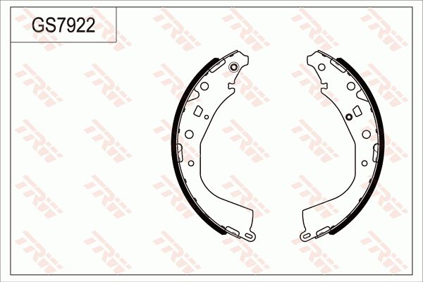 金杯 阁瑞斯 2014款 2.7L 行政版长轴2TR 11座 TRW GS7922 后刹车片 直径（毫米）:294;宽度（毫米）:49,5;EAN编码:3322937834327 