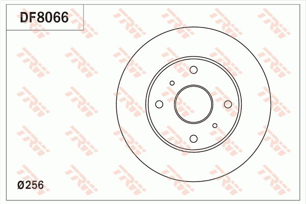 北汽威旺 威旺M35 2016款 1.5L 标准型DAM15 TRW DF8066 前刹车盘 制动盘类型:通风盘;制动盘厚度（毫米）:18;直径（毫米）:256;孔所在圆周直径（毫米）:114,3;孔的数量1:4;最小厚度（毫米）:16;高度（毫米）:47,3;螺纹尺寸:12.6;定心直径（毫米）:60;EAN编码:3322938174958 