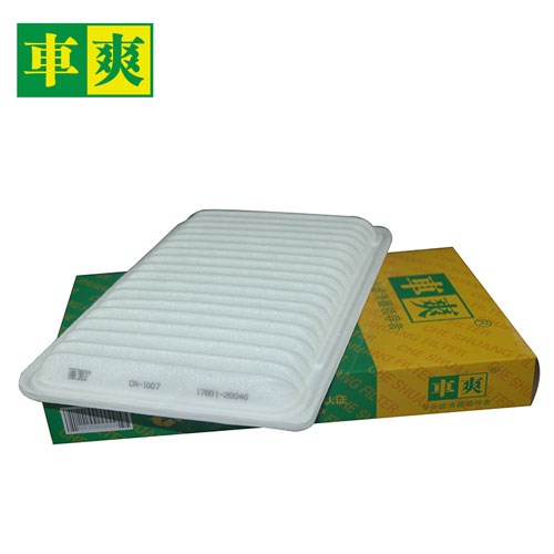 丰田 汉兰达 2012款 2.7L 两驱5座精英版(3AR-FE) 车爽 CA-1007 空气滤芯 长度:318;宽度:193;高度:43 