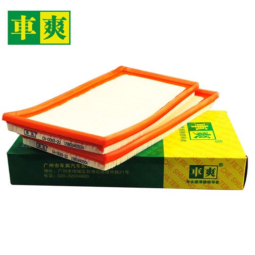 奔驰 S级AMG 2010款 S 63 6.2 手自一体(156984) 车爽 CA-D063-2U 空气滤芯 长度:309;宽度:156;高度:26 两个一套