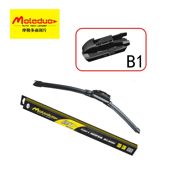 萨博 Saab 9-3 2008款 Linear 2.0t(B207R) 车爽 镭风二代B1 23寸 前雨刮片 雨刮尺寸[mm]:23/575;产品组合:单支;厂商接口:镭风二代B1 