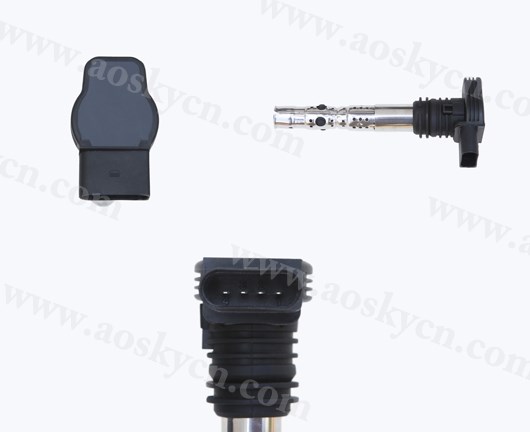 奥迪 A4(进口) 2004款 1.8T AMT quattro(163hp)(BFB) AOSKY DQZ9103 点火线圈  